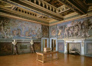 Sala Żywiołów, 1555 autorstwa Giorgio Vasari