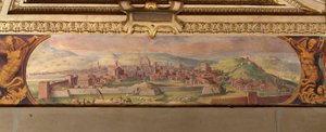Widok Florencji, 1557-1558 autorstwa Giorgio Vasari