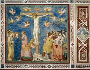 Ukrzyżowanie, fragment życia i męki Chrystusa, Giotto autorstwa Giotto (c.1266 1337)