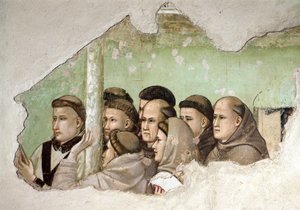 Śmierć brata Augustyna autorstwa Giotto (c.1266 1337)