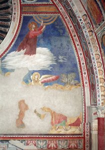 Historia Nowego Testamentu: Wniebowstąpienie Chrystusa - Fresco autorstwa Giotto (c.1266 1337)