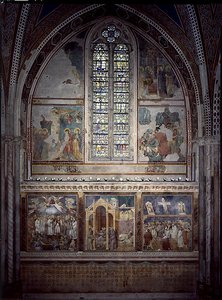 Sceny z życia Chrystusa i cykl św. Franciszka autorstwa Giotto (c.1266 1337)