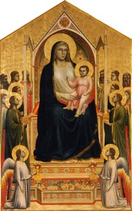 Madonna Wszystkich Świętych na tronie