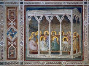 Zesłanie Ducha Świętego. 1303-05 autorstwa Giotto di Bondone