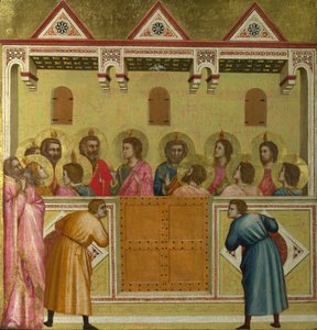 Zesłania Ducha Świętego, ok. 1315 autorstwa Giotto di Bondone