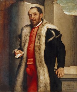 Portret Antonio Navagero, 1565. autorstwa Giovan Battista Moroni