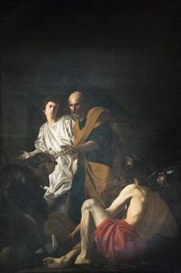 Święty Piotr zwolniony z więzienia autorstwa Giovanni Battista Caracciolo