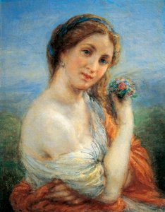 Flora, autorstwa Giovanniego Carnovali, znanego jako Piccio (1804-1874)