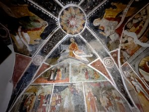 Freski w kaplicy Annonciade, Tende ok. 1470 r. (fresk)