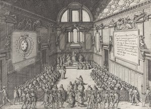 Audiencja papieża Piusa V u Księcia Toskanii Cosimo I, 1575-99.