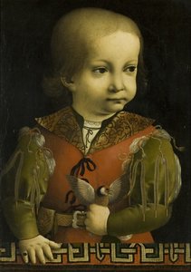 Francesco Sforza jako dziecko (olej na płótnie)