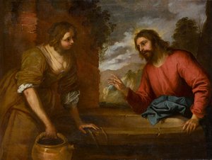 Chrystus i Kobieta z Samarii, ok. 1635 (olej na płótnie)