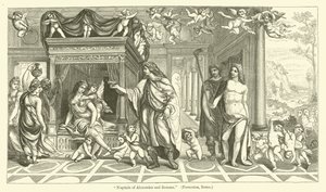 Ślub Aleksandra i Roksany autorstwa Giovanni Antonio Bazzi Sodoma