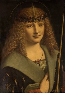 Portret chłopca jako świętego Sebastiana

"

" autorstwa Giovanni Antonio Boltraffio