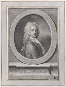 Portret Antona Marii Zanettiego Starszego, ca. 1725. autorstwa Giovanni Antonio Faldoni