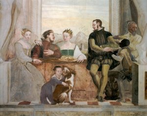 Caldogno, Willa, Das Bankett / Fasolo