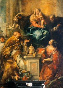 Ołtarz Ferriego 1755 (olej na płótnie)