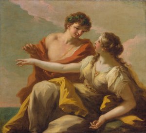 Bachus i Ariadna, ok. 1720