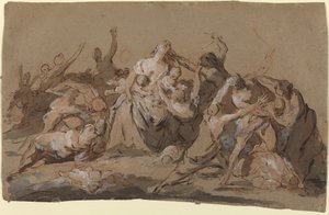 Masakra Niewinnych autorstwa Giovanni Antonio Pellegrini