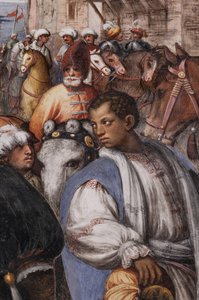 Adoracja Trzech Króli i Adoracja Pasterzy autorstwa Giovanni Antonio Pordenone