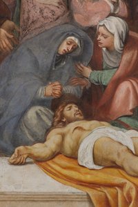 Counterfaccata, IL Pordenone, osadzanie 1522, detal autorstwa Giovanni Antonio Pordenone