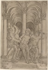 Biczowanie autorstwa Giovanni Antonio da Brescia