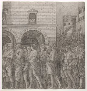 Triumf Cezara: senatorowie, 1470-1525., 1470-1525. autorstwa Giovanni Antonio da Brescia