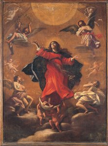 Madonna w chwale autorstwa Giovanni Baglione