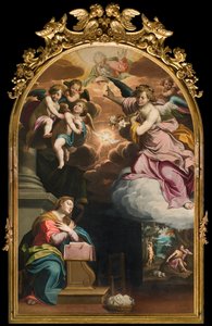 Południowy Transept, Ołtarz Zwiastowania, Ołtarz Giovanniego Battisty Trotti zwanego Il Malosso 1594