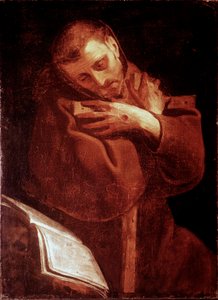 Święty Franciszek z Asyżu w modlitwie Obraz Giovana (Giovanniego) Battista Crespi dit Il Cerano (około 1575-1632) Neapol, Pio Monte della Misericordia