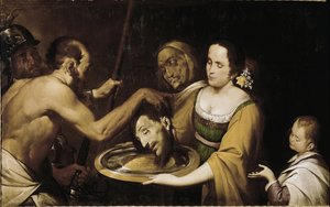 Salome z głową św. Jana Chrzciciela (olej na płótnie)