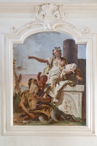 Niewinność odrzucająca oszustwo autorstwa Giovanni Battista Tiepolo