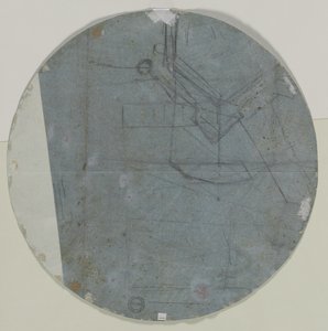 Szkic architektoniczny(?) (verso)