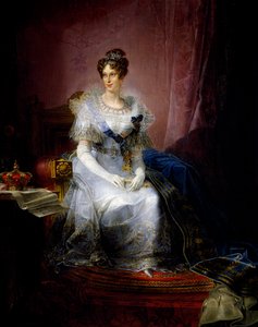Portret Marii Louise, księżnej Parmy (Wiedeń) autorstwa Giovanni Battista Borghesi