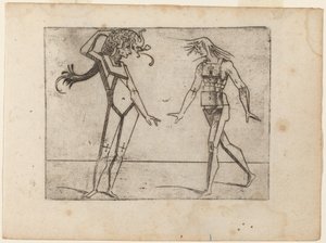 Z „Bizzarie di different Figures” autorstwa Giovanni Battista Bracelli