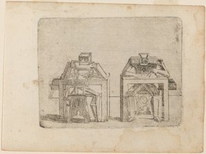 Z „Bizzarie di different Figures” autorstwa Giovanni Battista Bracelli