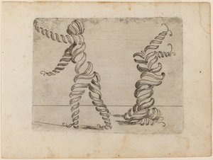 Z „Bizzarie di different Figures” autorstwa Giovanni Battista Bracelli