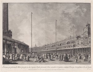 Tablica 9: Procesja w Boże Ciało na Placu św. 1766.