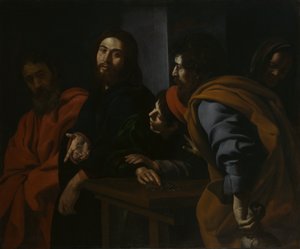 Powołanie św. Mateusza, ca. 1625-30.