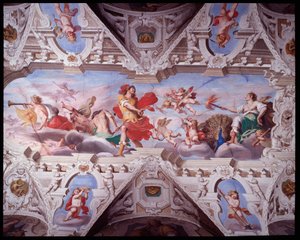 Juno uwalnia Marsa i Erinyesa (Fresco