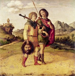 Dawid i Jonatan, ok. 1505-10 (olej na drewnie)
