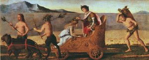 Wesele Bachusa i Ariadny autorstwa Giovanni Battista Cima da Conegliano