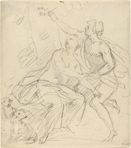 Angelica i Medoro autorstwa Giovanni Battista Cipriani