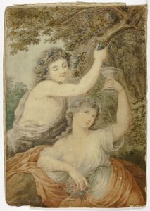 Bachus i Maiden autorstwa Giovanni Battista Cipriani