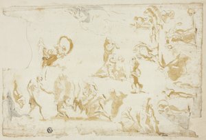 Szkice na tematy mitologiczne autorstwa Giovanni Battista Cipriani