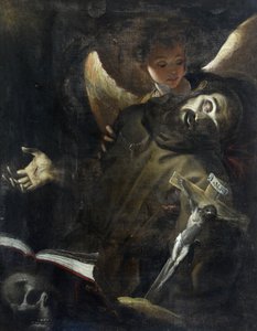 Św. Franciszek w ekstazie, ok.1598 autorstwa Giovanni Battista Crespi