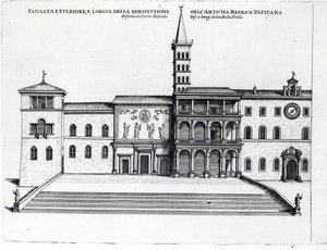 Loggia Błogosławieństw Starej Bazyliki Watykańskiej