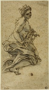 Flora autorstwa Giovanni Battista Gaulli