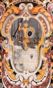Katedra San Cataldo, kaplica San Cataldo, ołtarz świętego, detal, Taranto, Apulia (zdjęcie) autorstwa Giovanni Battista Lombardelli