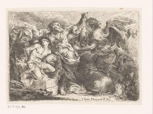 Oferta van Izaaka autorstwa Giovanni Battista Mengardi